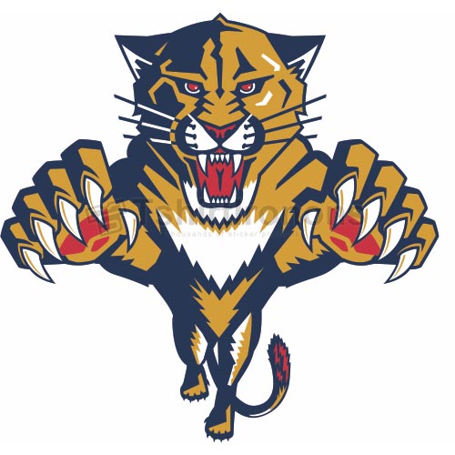 Florida Panthers T-shirts Iron On Transfers N160 - Click Image to Close